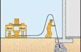 Alapozási injekciós vízszigetelés